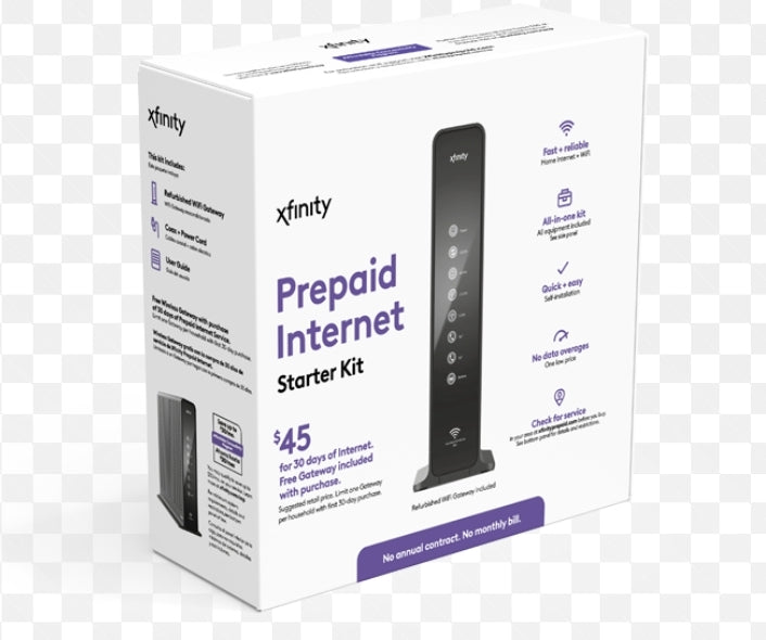 Xfinity Prepaid Internet Starter Kit